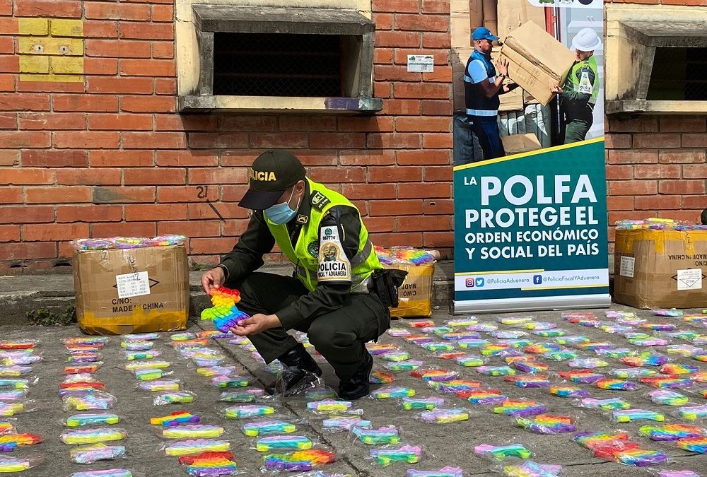 Más de $35 millones en juguetes fueron decomisados por la POLFA