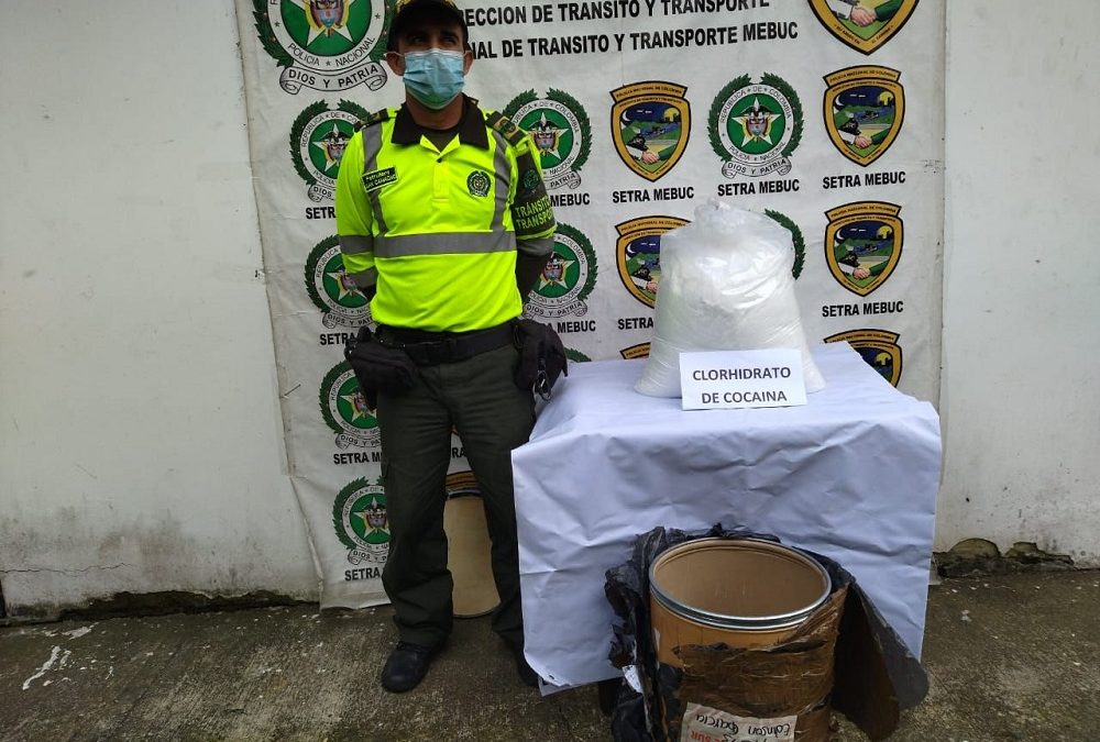 Cocaína que salió de Bucaramanga no alcanzó a llegar a su destino final