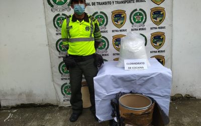 Cocaína que salió de Bucaramanga no alcanzó a llegar a su destino final