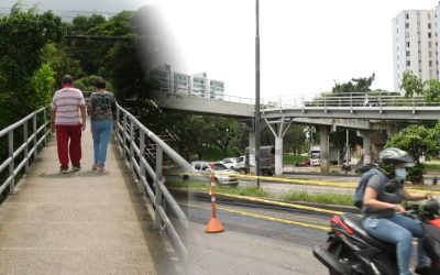 Denuncia | Sin rampas ni seguridad en el puente peatonal de Provenza