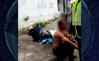 Comunidad arremete contra presunto ladrón sin compasión en Bucaramanga