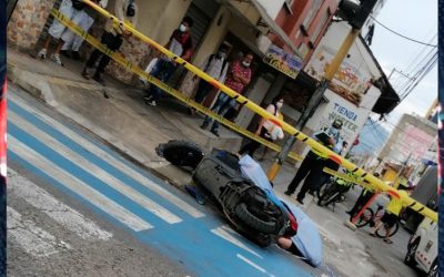 Video | Murió motociclista en la madrugada de este sábado en Bucaramanga