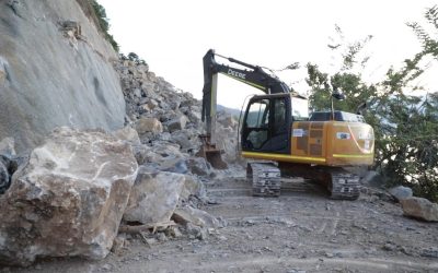 Conozca | Continúa cierre en la vía de San Vicente de Chucurí por derrumbes