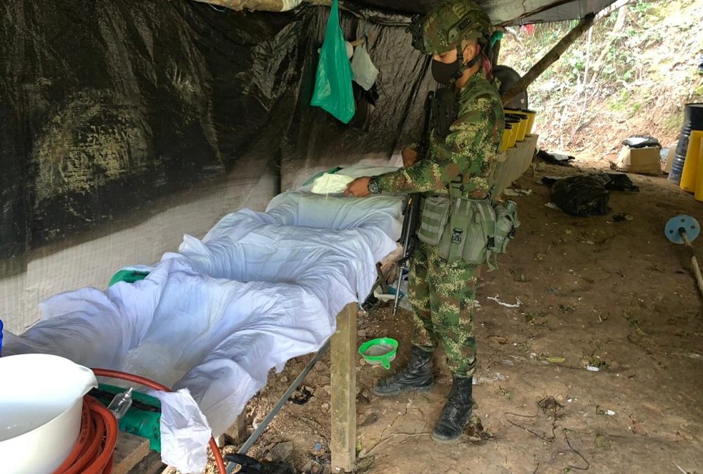#Entérese | Ejercito destruyó laboratorio de cocaína en Aguachica