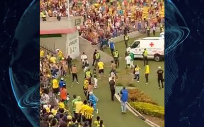 Ampliación | Heridos y disturbios de los hinchas en el Alfonso López