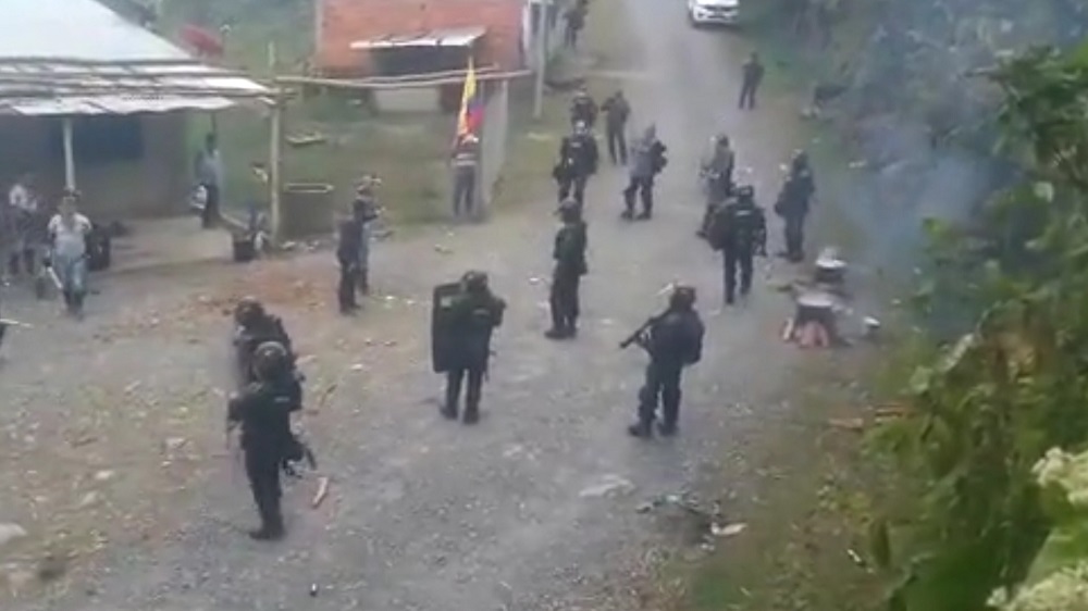 Enfrentamientos con el Esmad dejan un campesino muerto en Santander