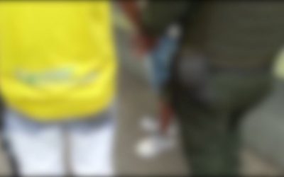 Ladrones de un celular son capturados gracias a la reacción rápida de La Policía