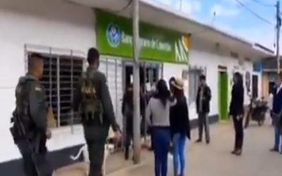 Atención | Disidentes del Frente 33 de las Farc secuestraron cuatro personas e intentaron robar entidad bancaria