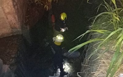 Joven cayó en una alcantarilla en el norte de Bucaramanga