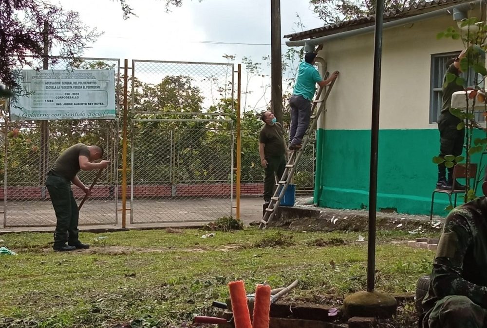 Autoridades garantizan el regreso a clases de los niños, niñas y adolescentes en San Vicente