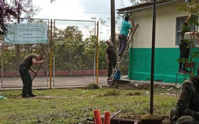 Autoridades garantizan el regreso a clases de los niños, niñas y adolescentes en San Vicente