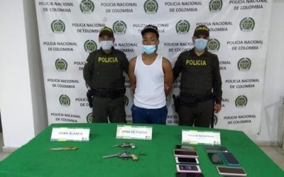 Atención | Cayó delincuente con 10 celulares robados
