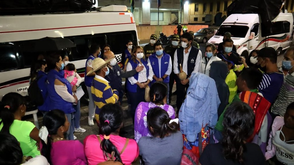 Alcaldía adelantó retorno humanitario de comunidad indígena Yukpa