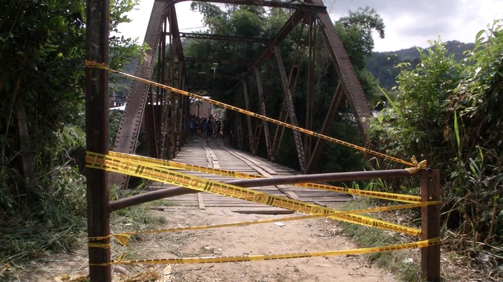 Comunidad de Puente Nariño exige construcción de nuevo puente vehicular