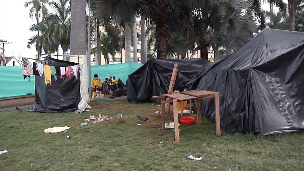 Grupo indígena se niega a salir del parque García Rovira