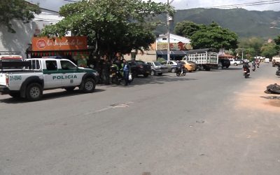 Insólito | Homicidio por el control de una bahía vehicular en Girón