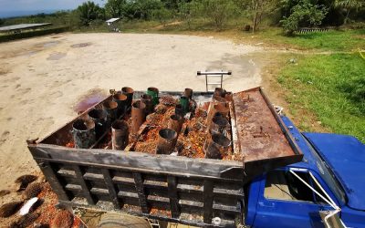 Volquetas para cometer actos terroristas en Norte de Santander