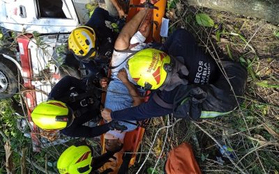 Vídeo | Cinco personas heridas dejaron siniestros viales en Santander