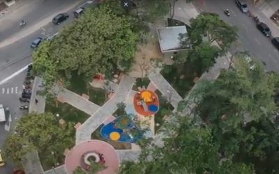 Comunidad educativa lidera iniciativa para cuidar el parque La Pera
