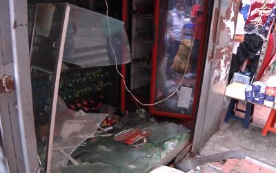 Roban y desvalijan casetas en el Centro de Bucaramanga