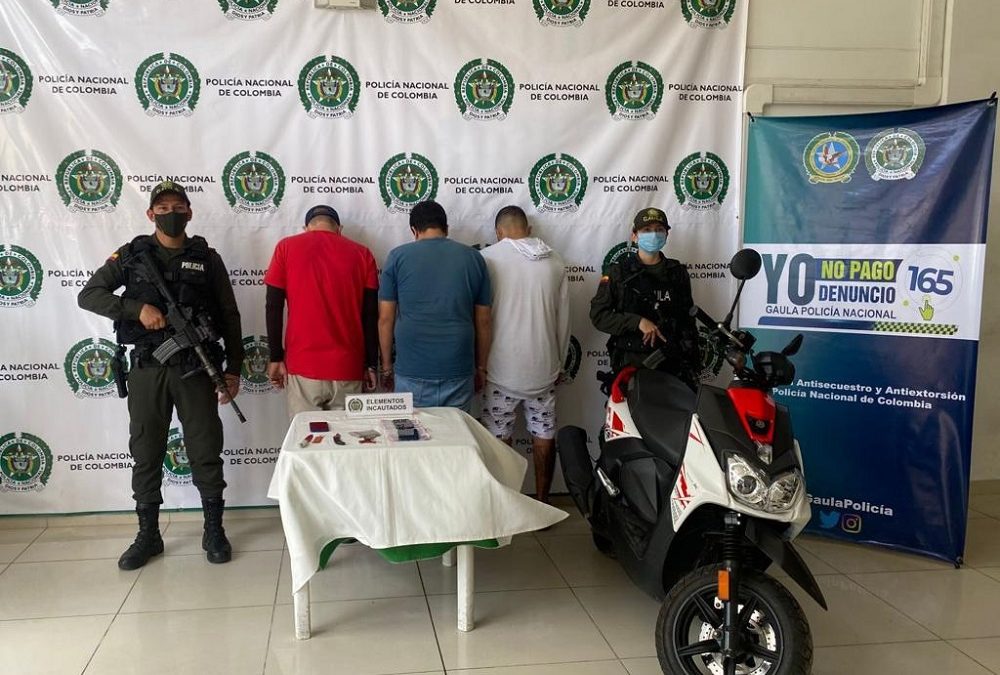 Duro golpe contra la extorsión a dueños de motocicletas en Bucaramanga