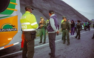 Refuerzan controles migratorios en las vías de acceso a Bucaramanga