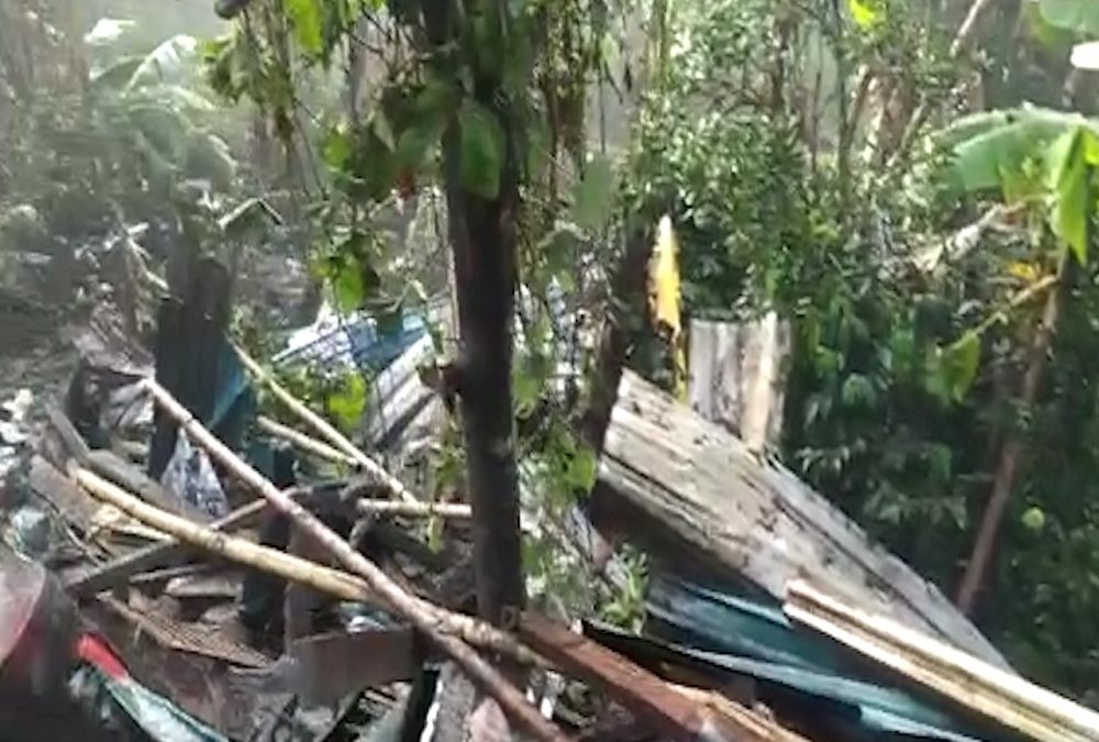 Seis heridos por deslizamiento de tierra en Bolívar, Santander