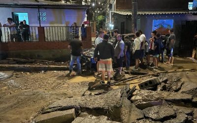 Videos | 145 viviendas se vieron afectadas por las lluvias de ayer en Bucaramanga