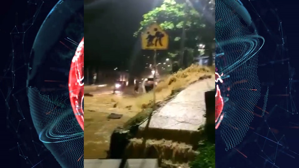 En crítico estado quedaron varios asentamientos por las torrenciales lluvias en Bucaramanga
