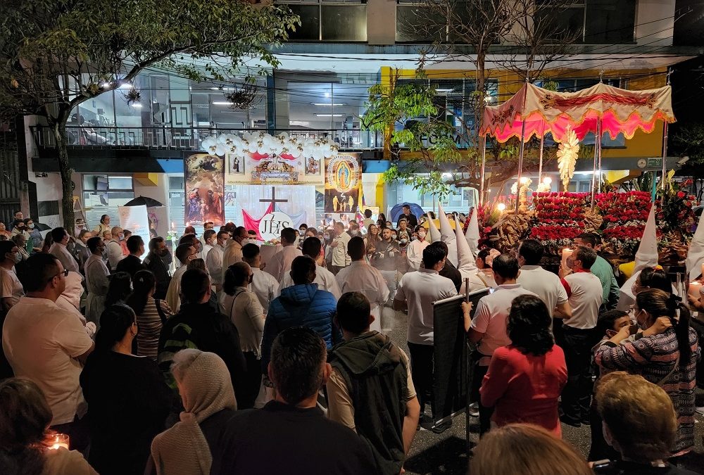 Arquidiócesis de Bucaramanga celebró la fiesta del Corpus Christi