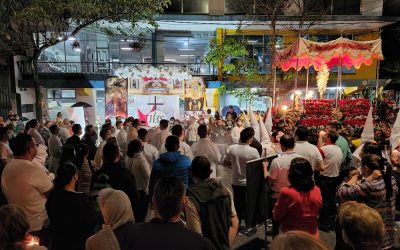 Arquidiócesis de Bucaramanga celebró la fiesta del Corpus Christi