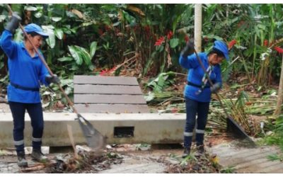 Atentos | Cierran parque La Flora por desbordamiento de la quebrada La Iglesia