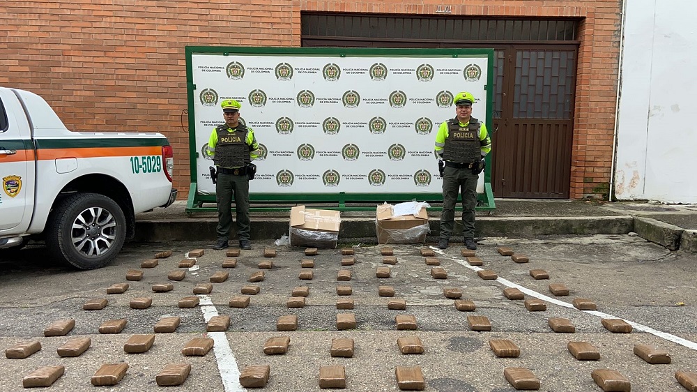 Ampliación | Incautados 40 kilos de marihuana en Bucaramanga