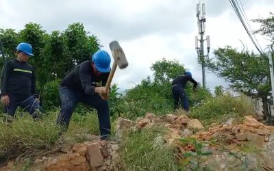 Vivienda que servía como olla de expendio de drogas fue demolida en Norte de Santander