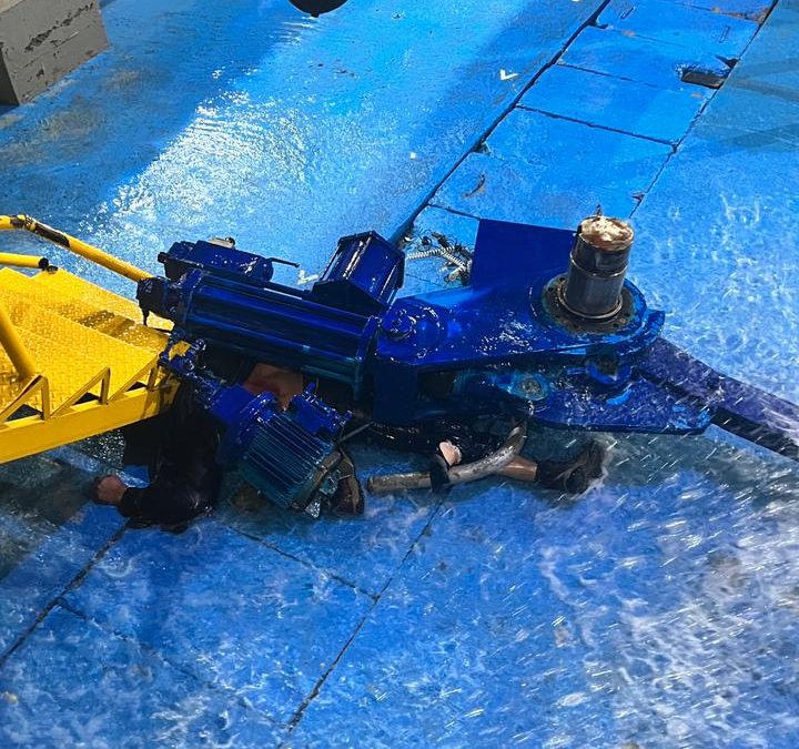 Válvula de agua aplastó a un operario del Acueducto de Bucaramanga