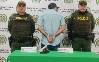 Capturado hombre al realizar disparos a una pareja con arma de fogueo