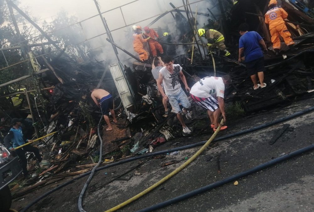 Atención | Controlan voraz incendio registrado en el norte de Bucaramanga