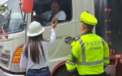 Acompañamiento de Tránsito y Transporte en el día de la Virgen del Carmen