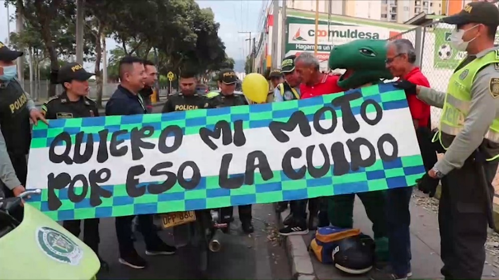 ‘Moto gratis’, la nueva campaña contra el hurto en Bucaramanga