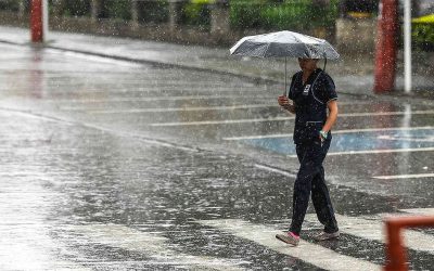 Saque el paraguas porque las lluvias irán hasta fin de año