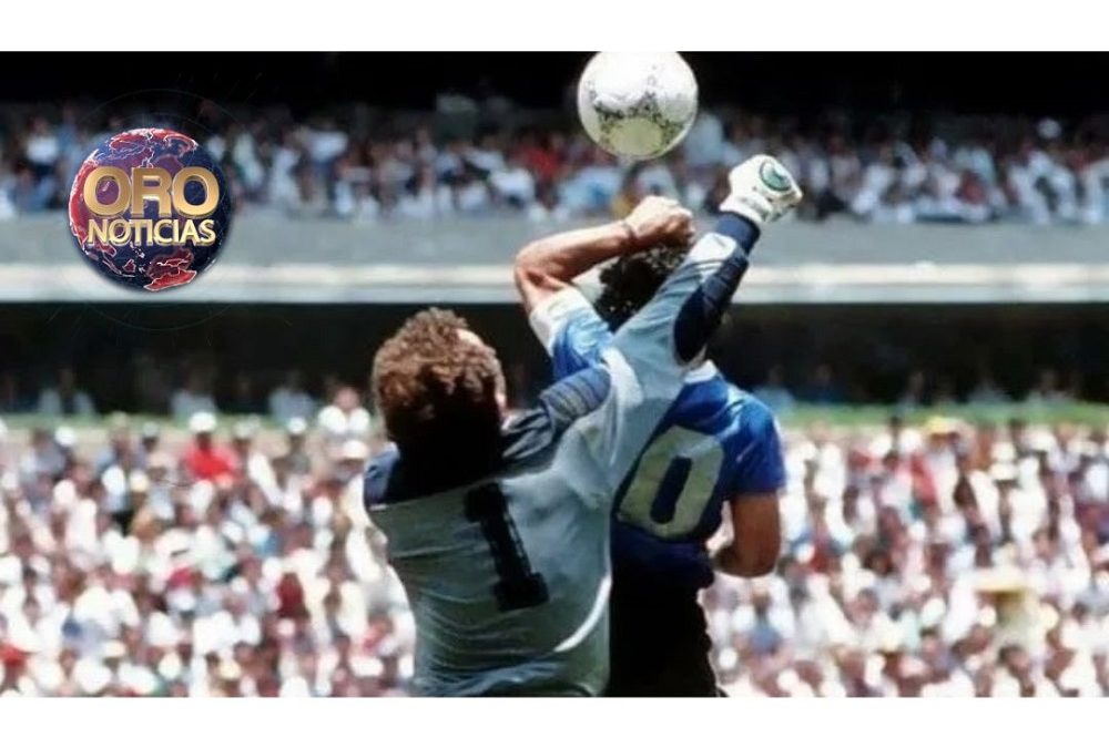 Subastarán el balón con el que Maradona hizo “el mejor gol de todos los tiempos”