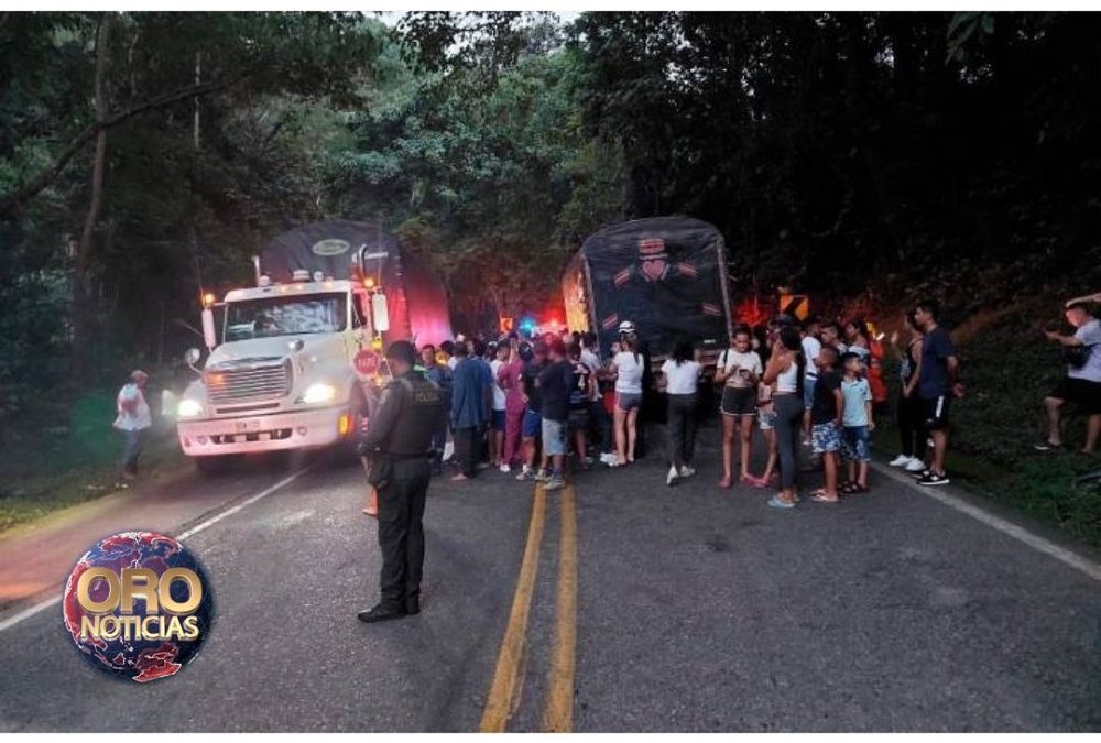 Dos hermanos sufrieron accidente en la vía Bucaramanga – San Alberto, uno de ellos murió