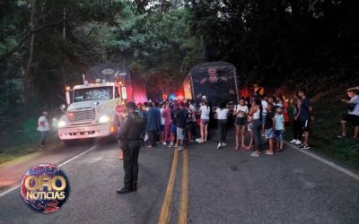 Dos hermanos sufrieron accidente en la vía Bucaramanga – San Alberto, uno de ellos murió