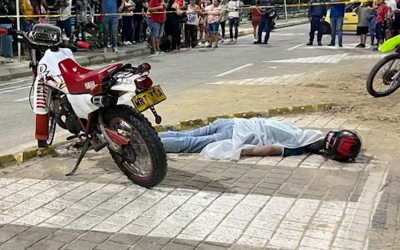 Racha de accidentes de tránsito en Santander