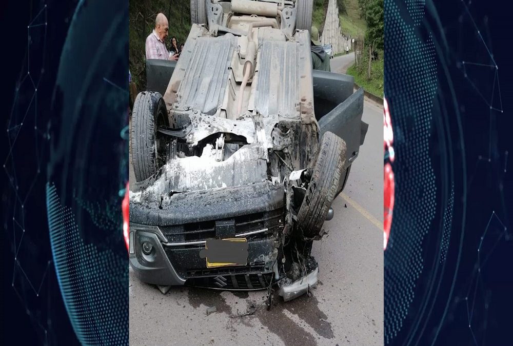 Accidentes de tránsito dejaron varias personas heridas en vías de Santander