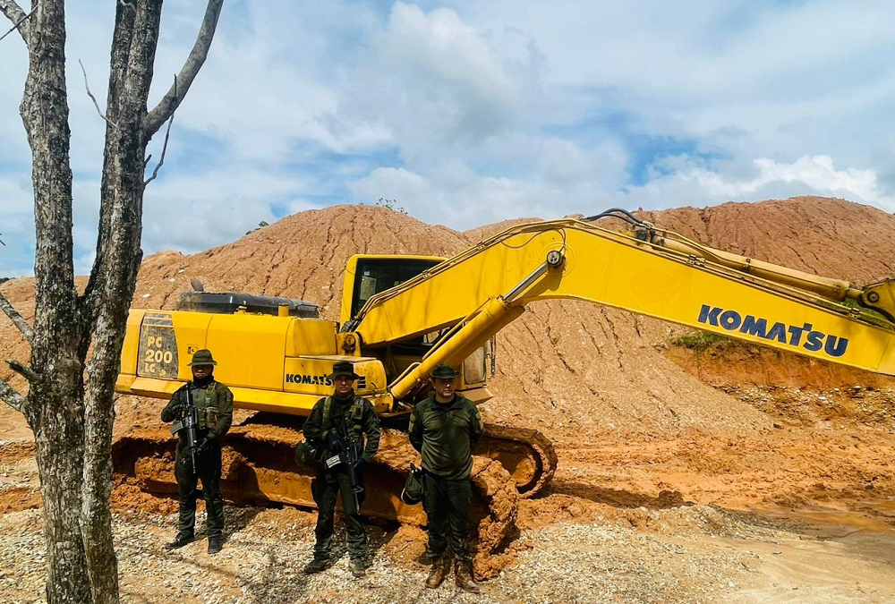 Golpes a la minería ilegal y el hurto en el Magdalena Medio
