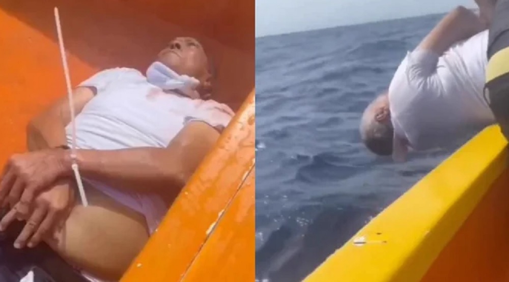 VIDEO. Temido narco venezolano habría sido lanzado al mar