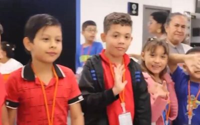 Más 300 niños de zonas vulnerables de Bucaramanga disfrutaron de una Navidad adelantada