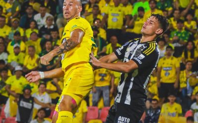 Polémico penal le dio la victoria a Mineiro sobre Bucaramanga