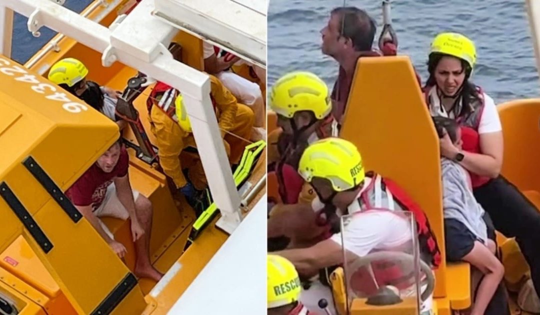 Niña cayó al mar desde crucero de Disney y su padre se lanzó a rescatarla